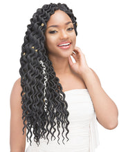 Load image into Gallery viewer, JANET COLLECTION 2X MAMBO NATURAL COILY LOCS 18&quot;  COLOR 1
