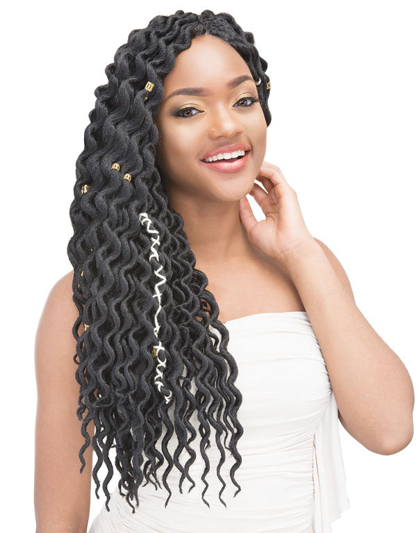 JANET COLLECTION 2X MAMBO NATURAL COILY LOCS 18