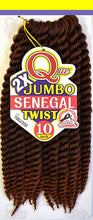 Load image into Gallery viewer, SHAKE-N-GO 2X JUMBO SENEGAL TWIST 10&quot; COLOR T30
