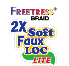 Load image into Gallery viewer, Freetress Braid 2X FAUX LOCS 12&#39;&#39; #1
