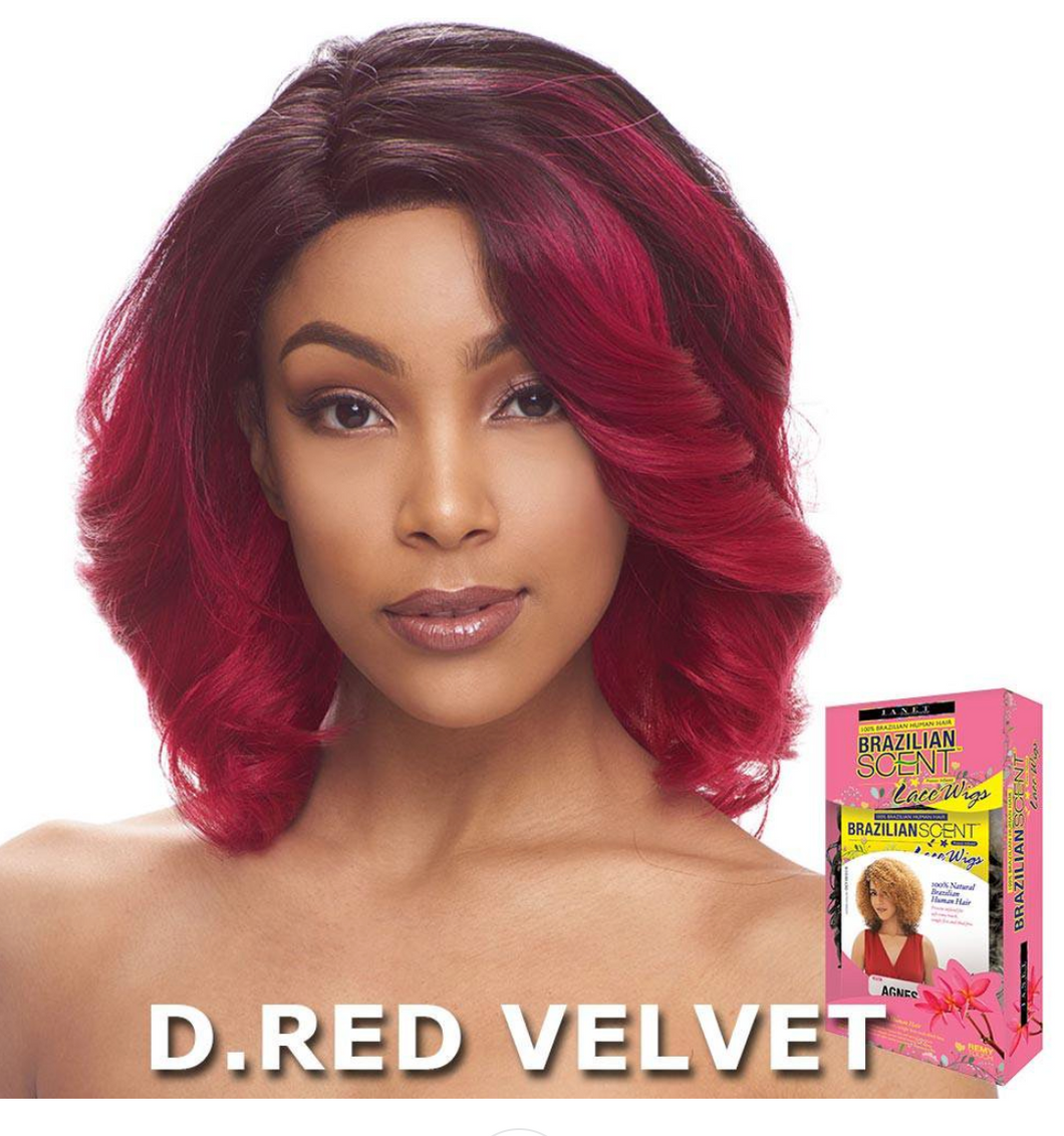 JANET  BRAZILLIAN SCENT LACE LAUREN WIG COLOR 1B