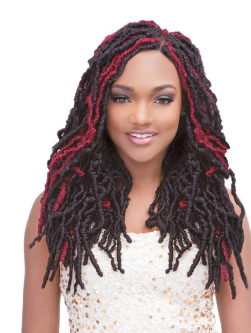 JANET  COLLECTION 2X MAMBO NATURAL BORN LOCS 18''-27