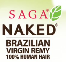 Load image into Gallery viewer, SAGA NAKED BRAZILIAN DEEP WAVE 7PCS + CLOSURE -NATURAL
