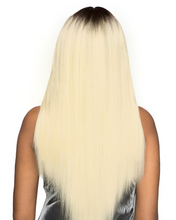 Load image into Gallery viewer, BENE WIG 100% HUMAN HAIR BLEND SUSAN COLOR 1B
