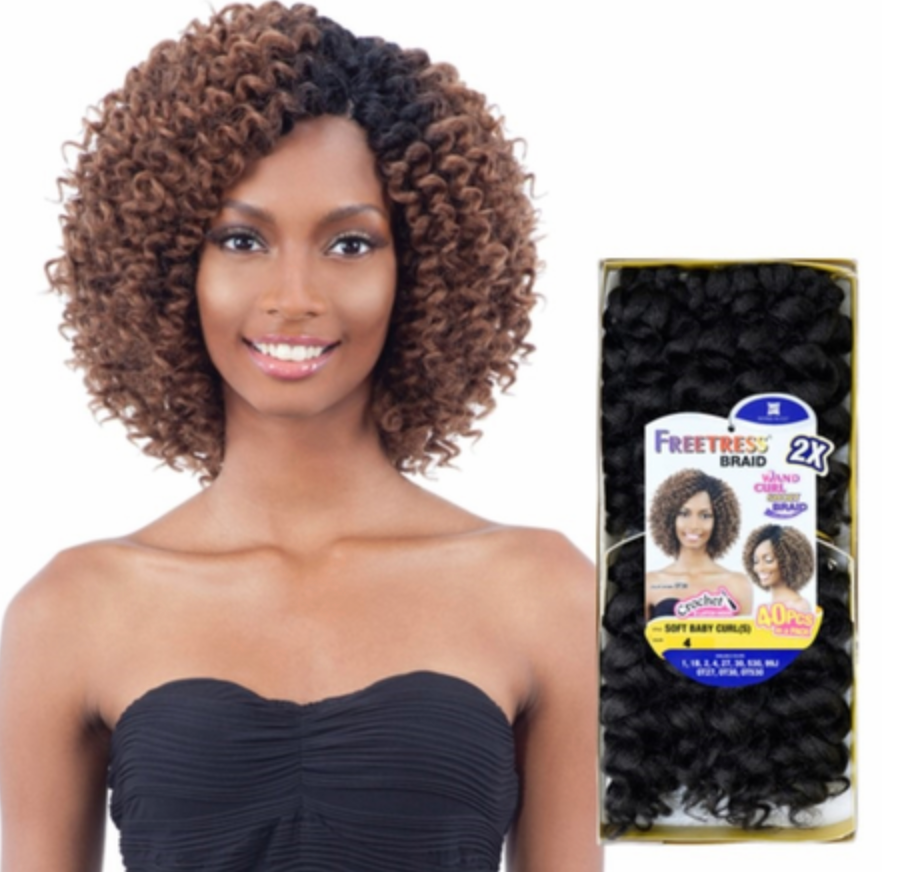 FREETRESS  2X SOFT BABY CURL COLOR 27