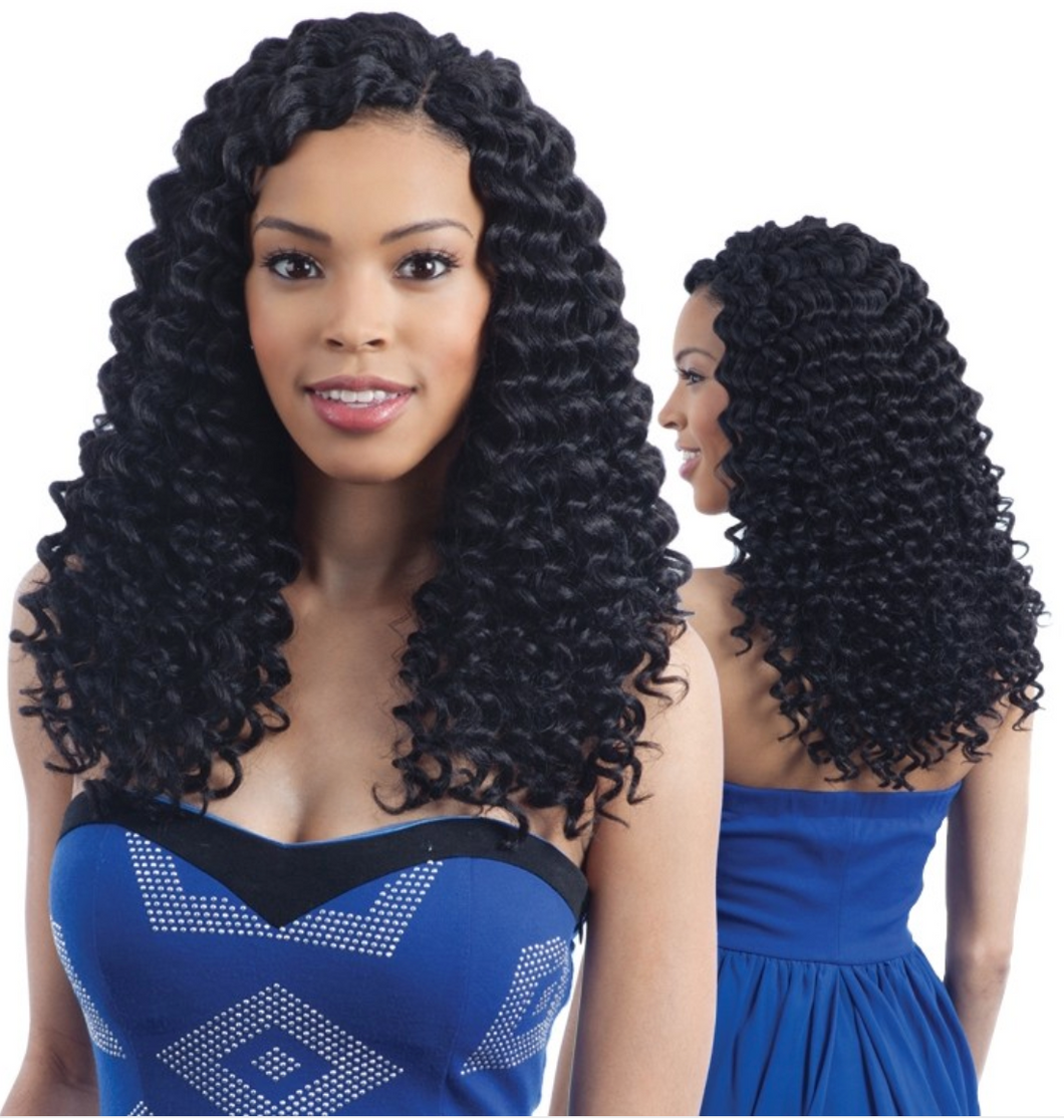 FREETRESS BRAID 2X WAND CURL CROCHET BRAID MIRACLE CURL  COLOR 30