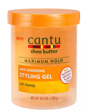 Load image into Gallery viewer, cantu  anti-shedding styling gel w/ honey
