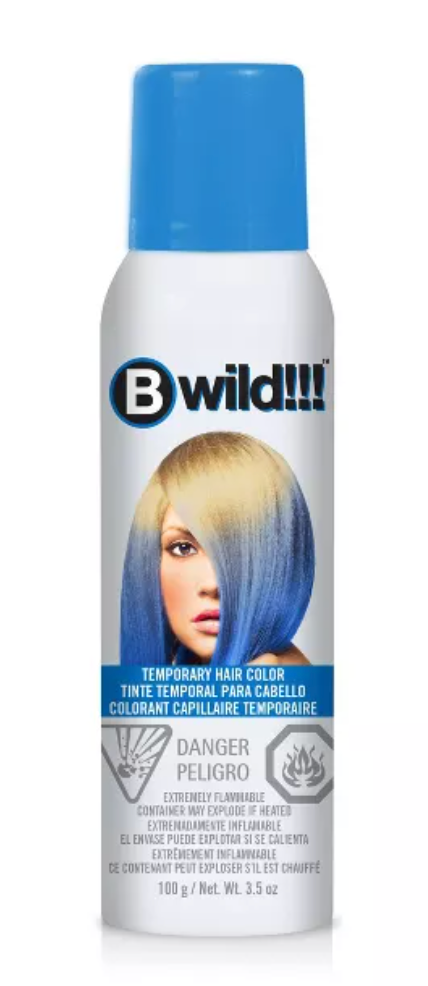 B wild temporary hair color (BLUE)