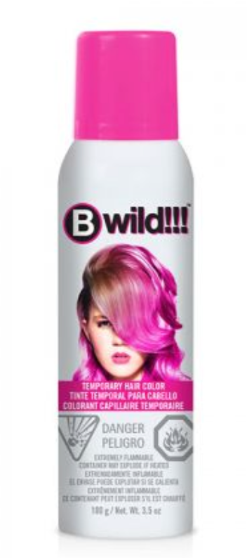 B wild temporary hair color (PINK)