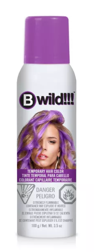 B wild temporary hair color (PURPLE)