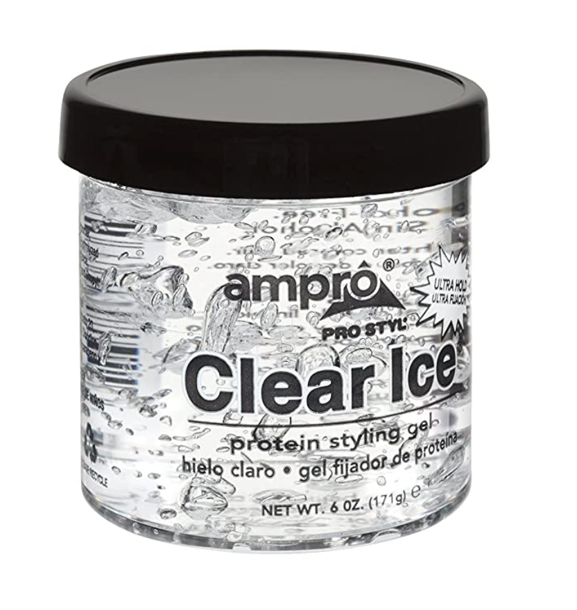 Ampro Clear ice ultra hold Protein Styling gel 6oz