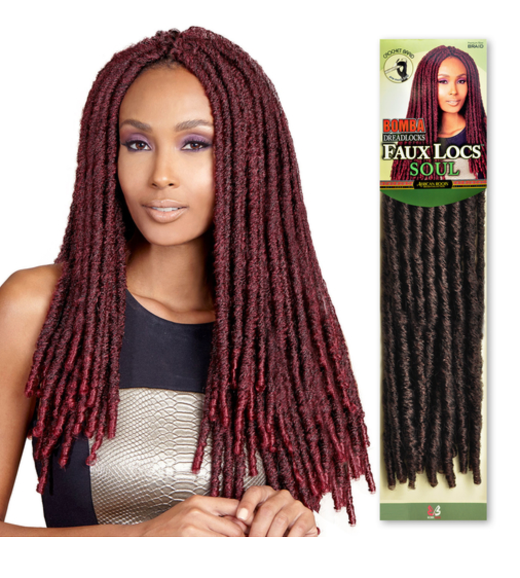 Bomba Faux Locs dread -1B