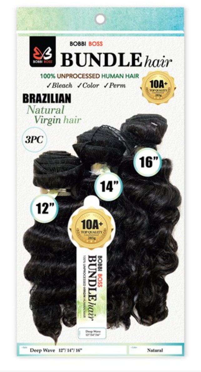 BRAZILIAN BUNDLE 6 PCS SET COLOR NATURAL D. BROWN