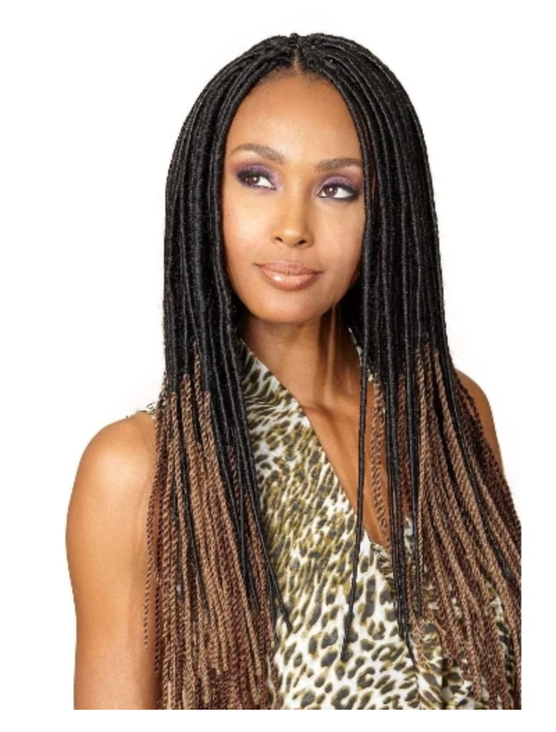 BOBBI BOSS SENEGAL FUAX & LOCS TWIST COLOR DT1B/PURPLE