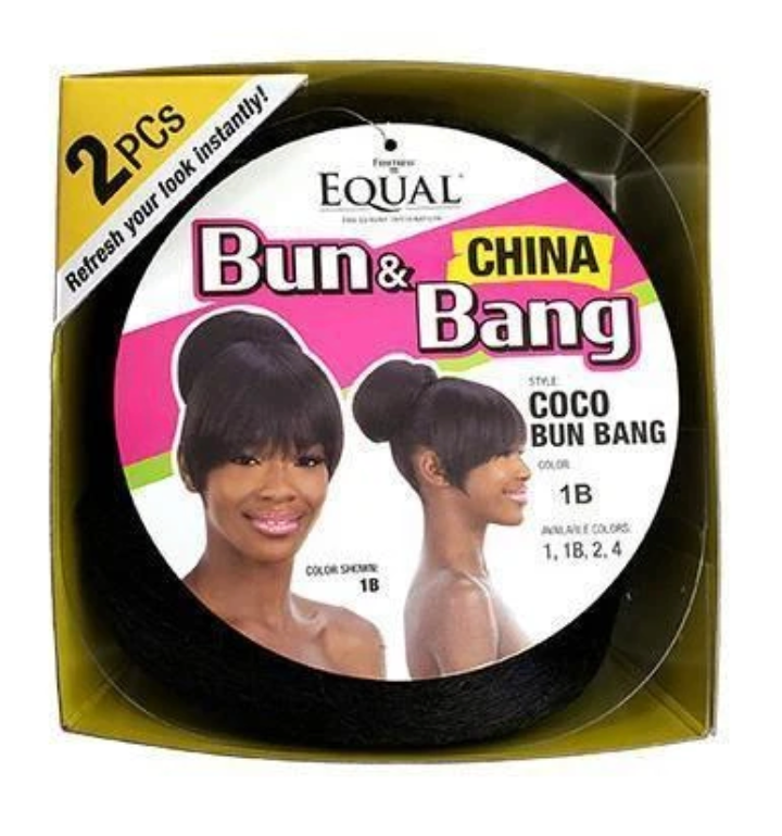 SHAKE-N-GO COCO BUN BANG COLOR 1 2PCS