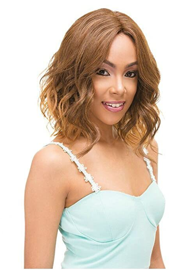 JANET COLLECTION  LACE LUNA WIG COLOR 1B