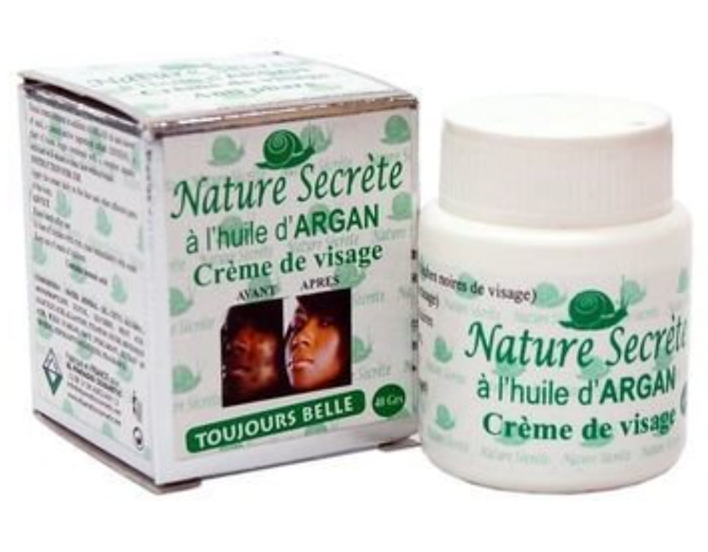 NATURAL SECRETE WITH ARGAN OIL