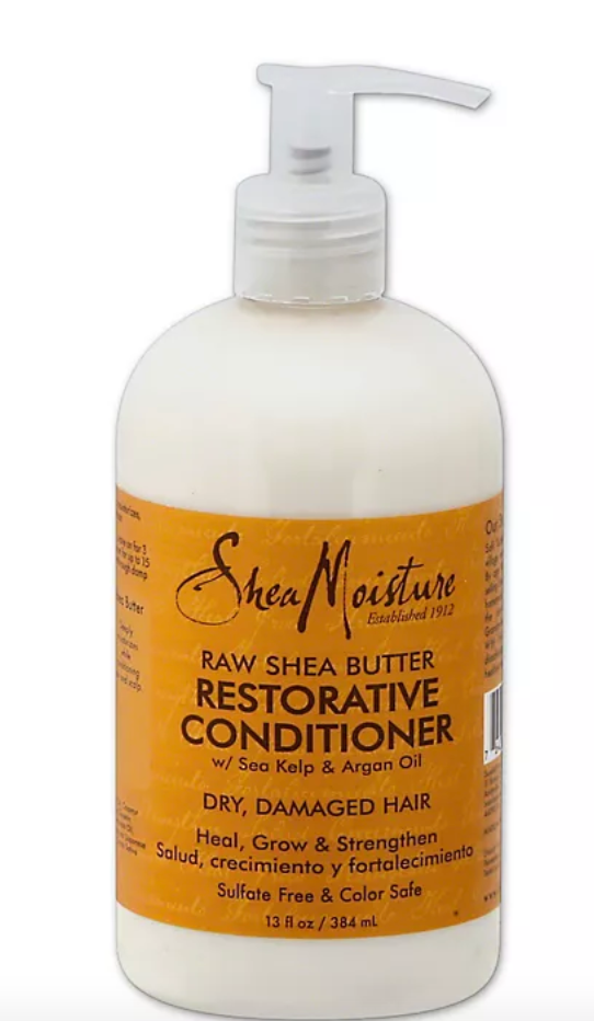 Shea Moisture Raw Shea Butter Moisture retention conditioner w/ shea kelp & argan oil -13oz