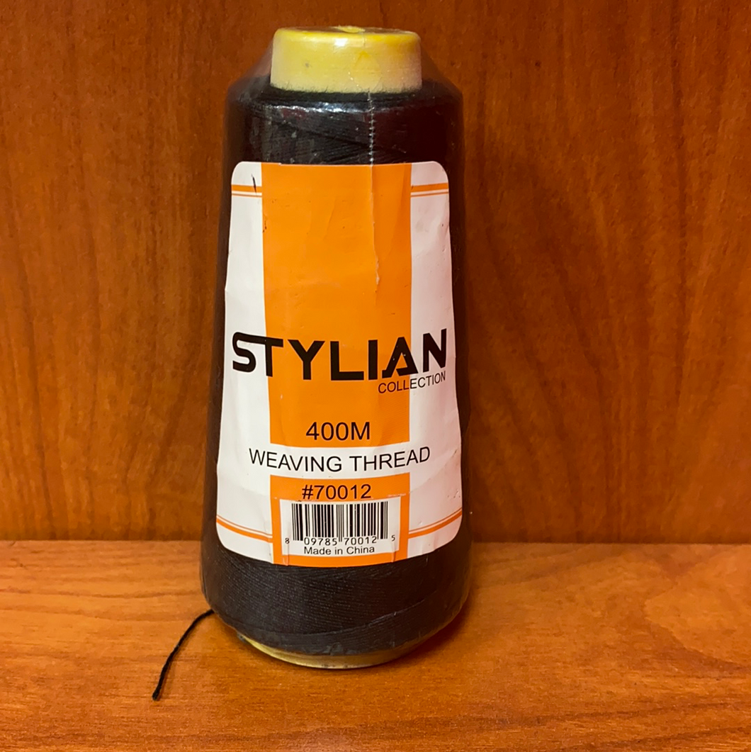 Stylian weaving thread 400m - black