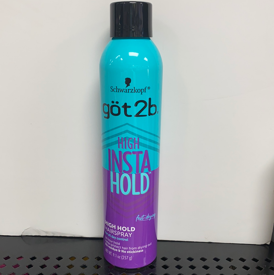 Got2b high insta hold hairspray 9.1 oz