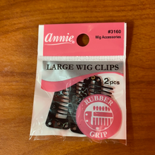 Load image into Gallery viewer, Annie large wig clips -2pcs
