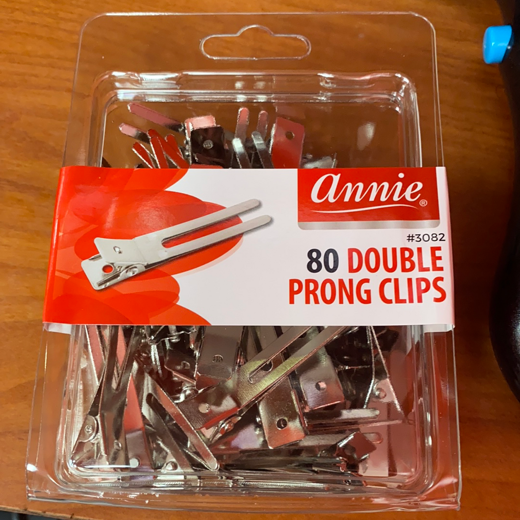 Annie 80 double prong clips