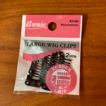 Load image into Gallery viewer, Annie large wig clips -2pcs
