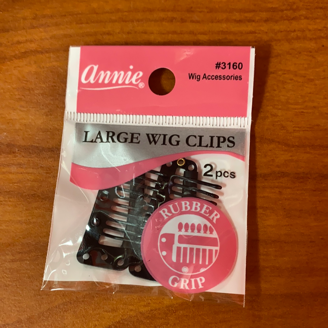 Annie large wig clips -2pcs