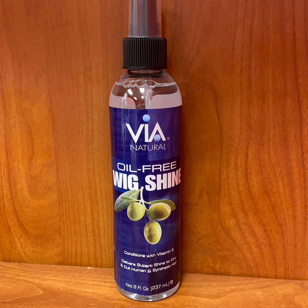 Via natural oil free wig shine -8oz