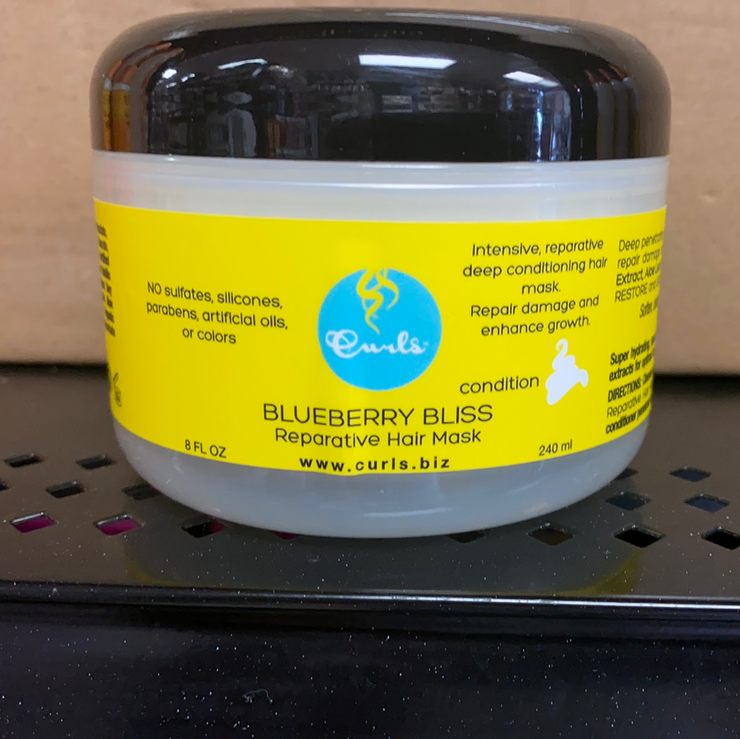 Blueberry bliss reparative hair mask  8oz