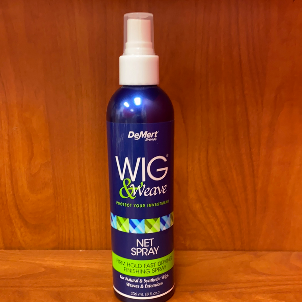 Demert wig & weave net spray 9.61oz